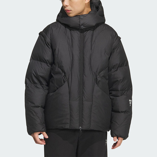 Adidas/阿迪达斯正品Future Style男士户外连帽日常羽绒服KC2587