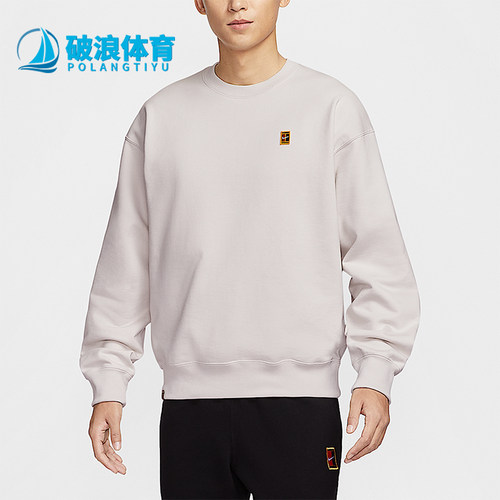 Nike/耐克正品2025 Court 男士耐穿针织圆领套头卫衣IM9361-030