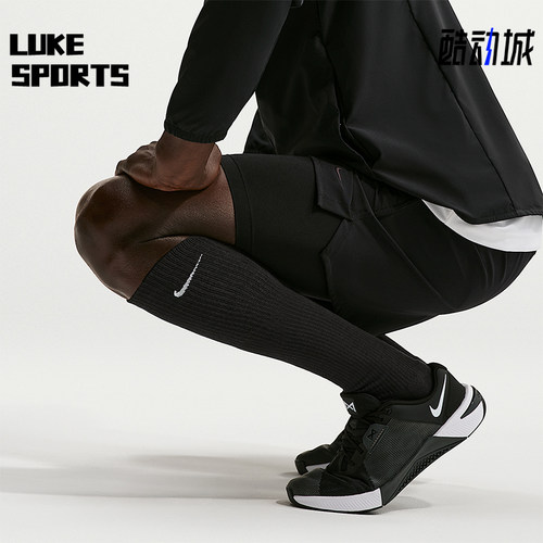Nike/耐克正品EverydayElevated新款男经典运动长筒袜HQ8510-010