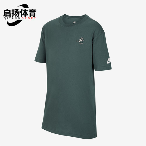 Nike/耐克正品Sportswear大童针织耐穿经典户外短袖IH0830-338