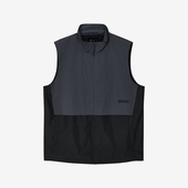 斯凯奇正品 立领工装 夏季 男士 梭织休闲马甲背心 新款 Skechers