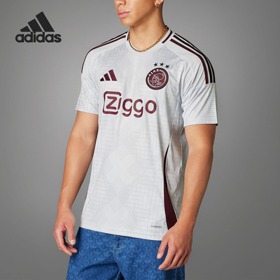 Adidas/阿迪达斯正品阿贾克斯球迷版男士足球运动短袖IT6156