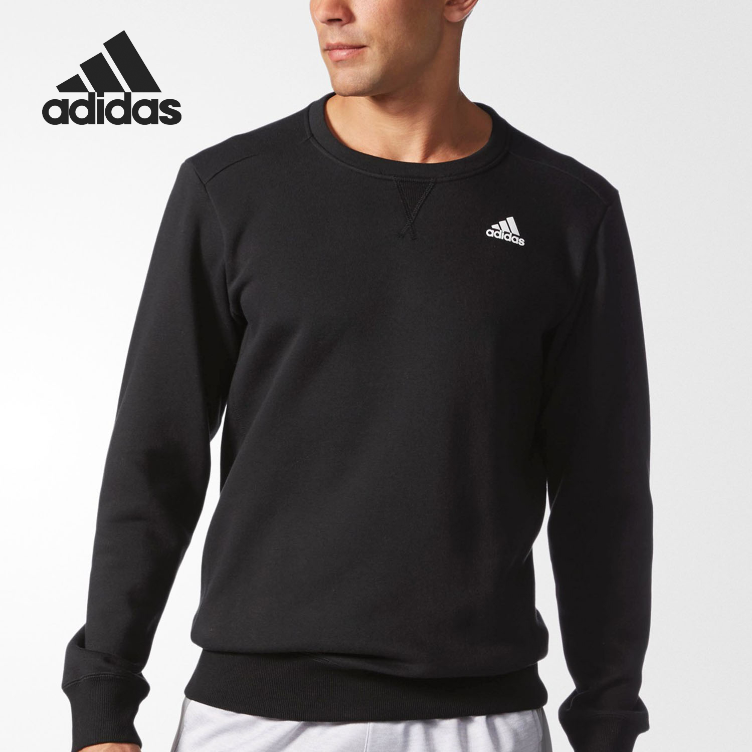 男子套头衫Adidas/阿迪达斯圆领