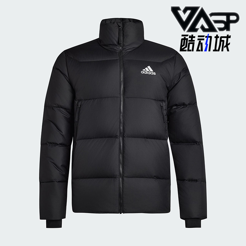 Adidas/阿迪达斯正品BB DOWN J男士休闲保暖运动鸭绒羽绒服KF8760