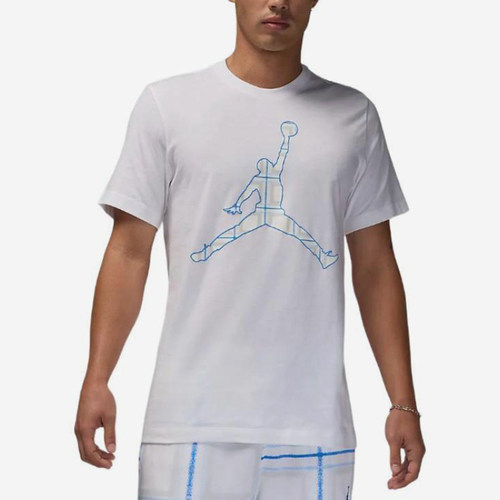 Nike/耐克正品Jordan男士运动休闲圆领套头短袖T恤FZ1977-100