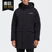 新款 当季 男子运动休闲连帽羽绒服GE9932 阿迪达斯正品 Adidas