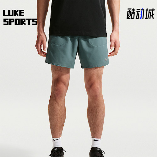 Nike/耐克正品Stride Dri-FIT 男士经典二合一跑步短裤IF2037-382