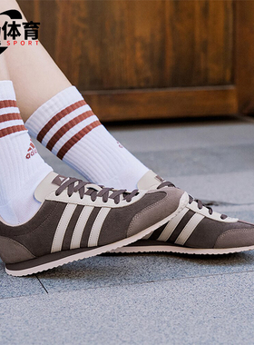 Adidas/阿迪达斯正品VS JOG 2.0男女薄底防滑休闲鞋JS1123