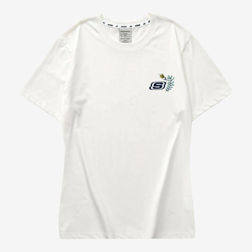 Skechers斯凯奇正品男轻便舒适日常出行短袖T恤FHL223W155-0074