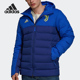 Adidas 足球运动男子舒适保暖连帽羽绒服GR2903 阿迪达斯正品