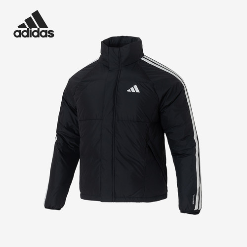 Adidas/阿迪达斯官方正品2025男士保暖立领休闲运动羽绒服KC2487