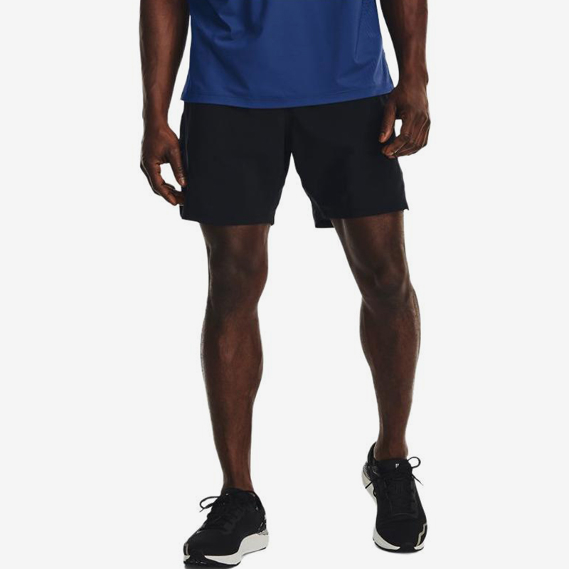 UA/安德玛正品户外男士轻质二合一透气运动宽松短裤1376831-002