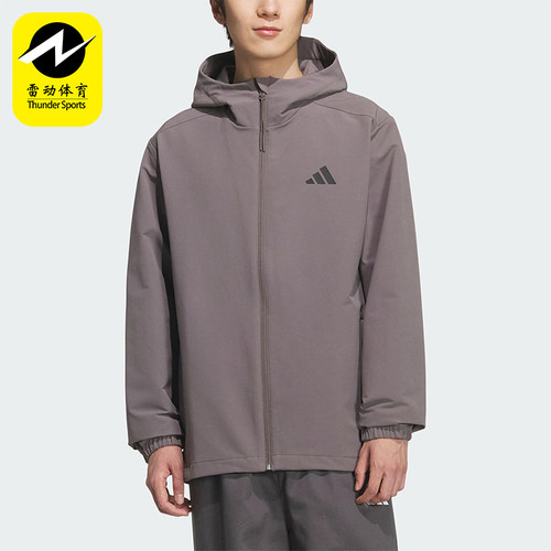Adidas/阿迪达斯正品V SFT SHELL JK男女休闲运动连帽外套KF5227