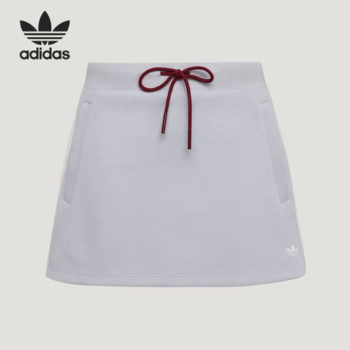 Adidas/阿迪达斯官方正品女士柔软凉爽时尚休闲运动短裙LF4636