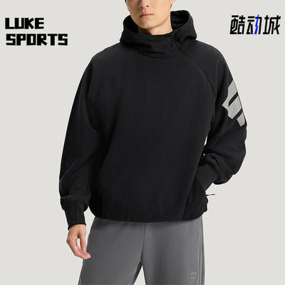 Adidas/阿迪达斯正品FOS M FT SWT HD男士连帽宽松针织卫衣KH3017