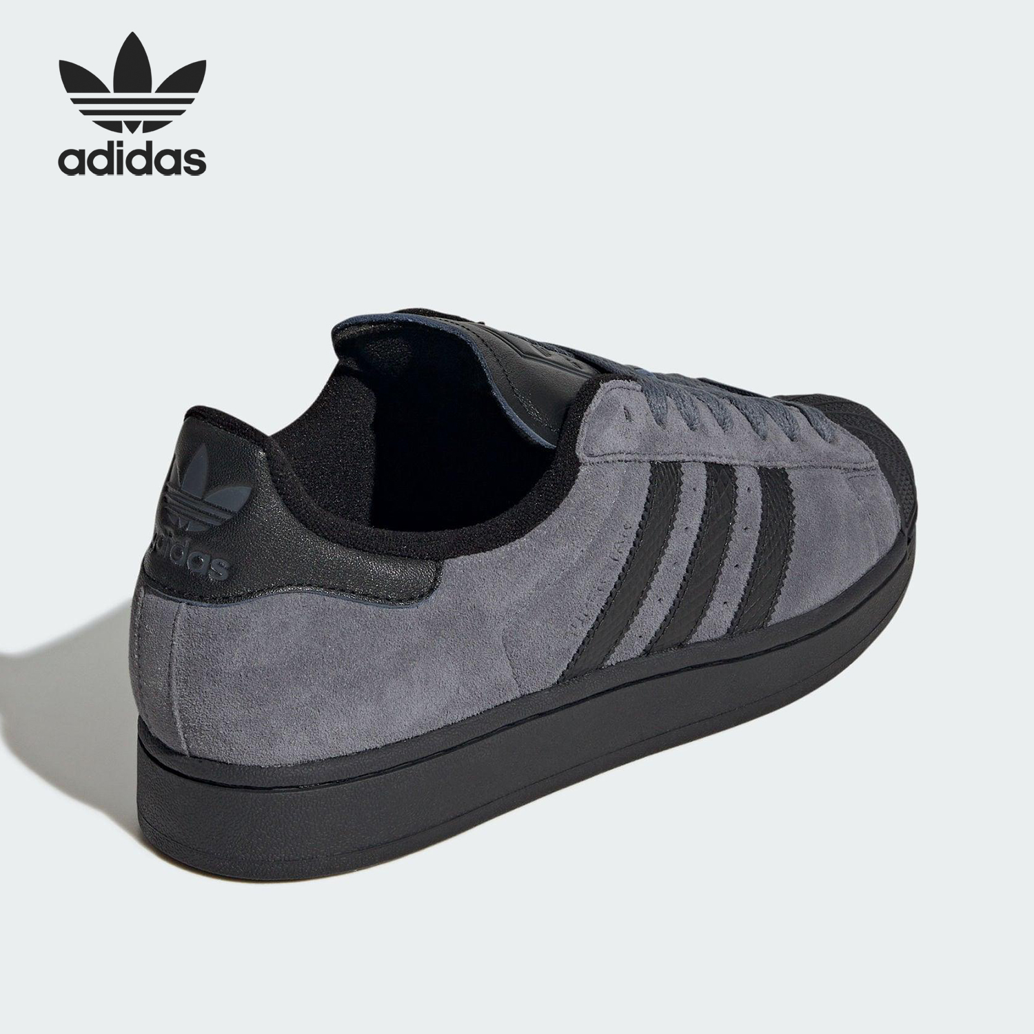 Adidas/阿迪达斯官方正品三叶草男女复古休闲运动低帮板鞋JH7697