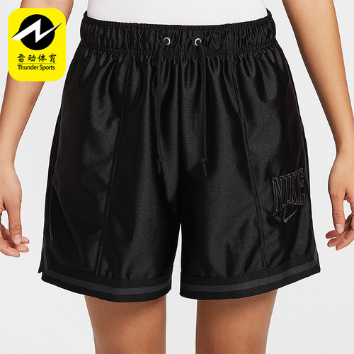 Nike/耐克正品2025女士梭织透气跑步健身经典运动短裤HJ0164-010