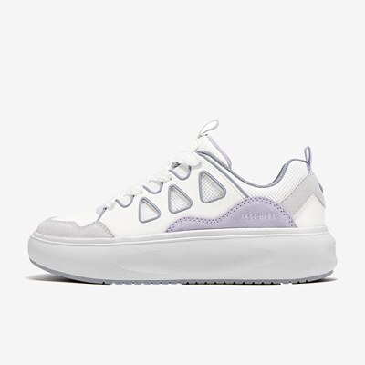 Skechers斯凯奇正品BOLEO女款厚底增高减震耐磨板鞋177483-WGY