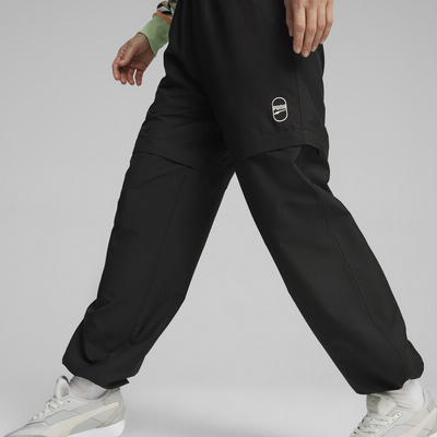Puma/彪马正品Downtown男士二合一中腰运动休闲长裤624378-01