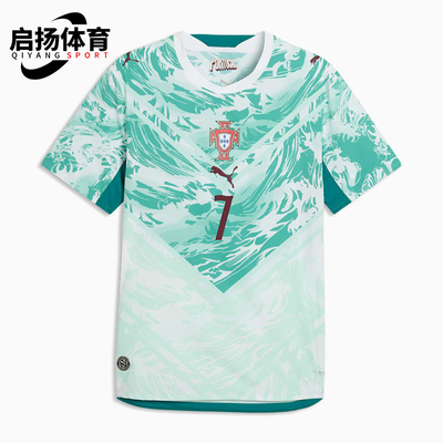 Puma/彪马正品夏季男士运动吸湿排汗套头足球短袖T恤788145-77