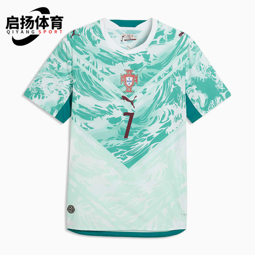 Puma/彪马正品夏季男士运动吸湿排汗套头足球短袖T恤788145-77