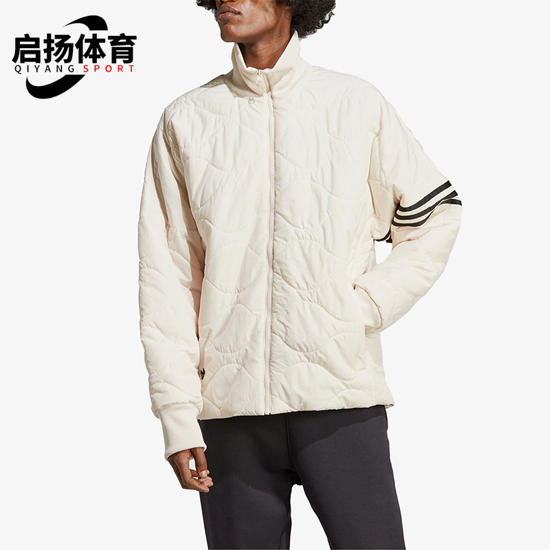 阿迪达斯男士休闲保暖棉服