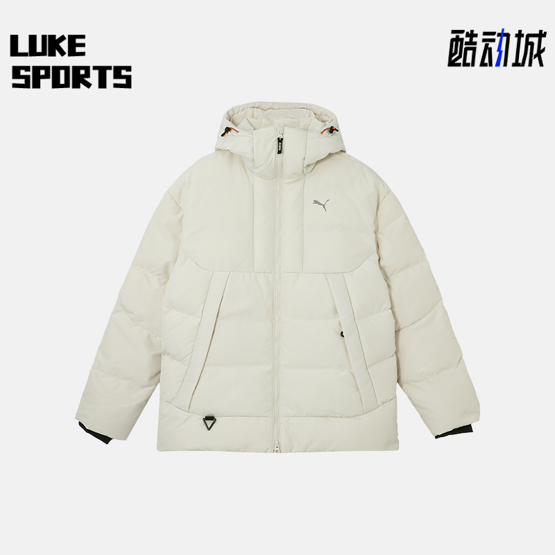 Puma/彪马正品WINTERIZED男士运动连帽保暖长袖羽绒服629739-87