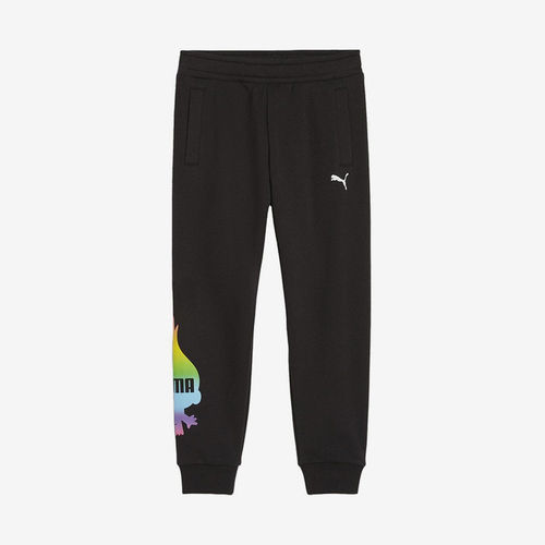Puma/彪马正品TROLLS儿童图案运动休闲针经典织户外长裤624830-01