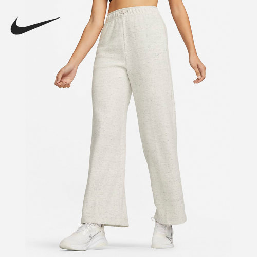 Nike/耐克正品冬季新款女子运动休闲阔腿针织长裤DQ6249-050