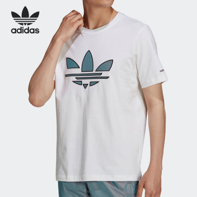 Adidas/阿迪达斯正品三叶草当季男子运动透气休闲T恤H41402
