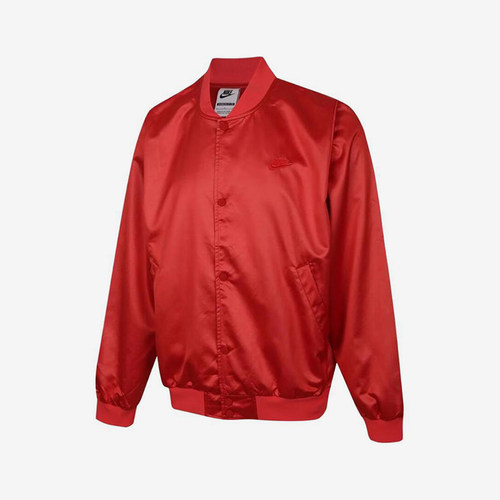 Nike/耐克正品NikeClub新款男红色街头经典夹克外套IF0728-657