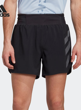 Adidas/阿迪达斯官方正品当季新款男士短款跑步健身短裤HT9395