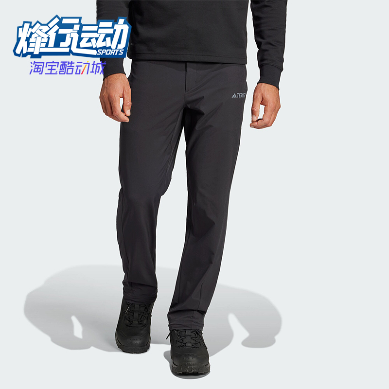 阿迪达斯男士休闲户外裤子