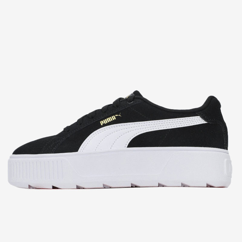 Puma/彪马正品休闲女子低帮复古经典翻毛皮运动鞋384614-02