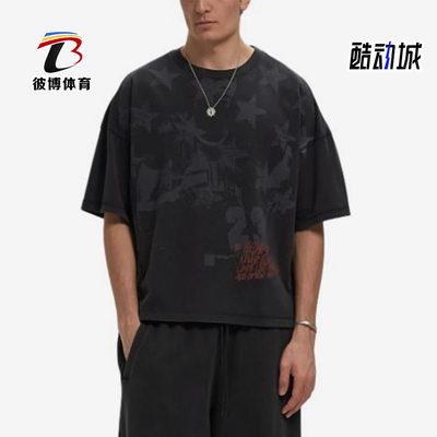 Nike/耐克正品JORDAN新款男黑色运动休闲经典短袖T恤IM7363-010