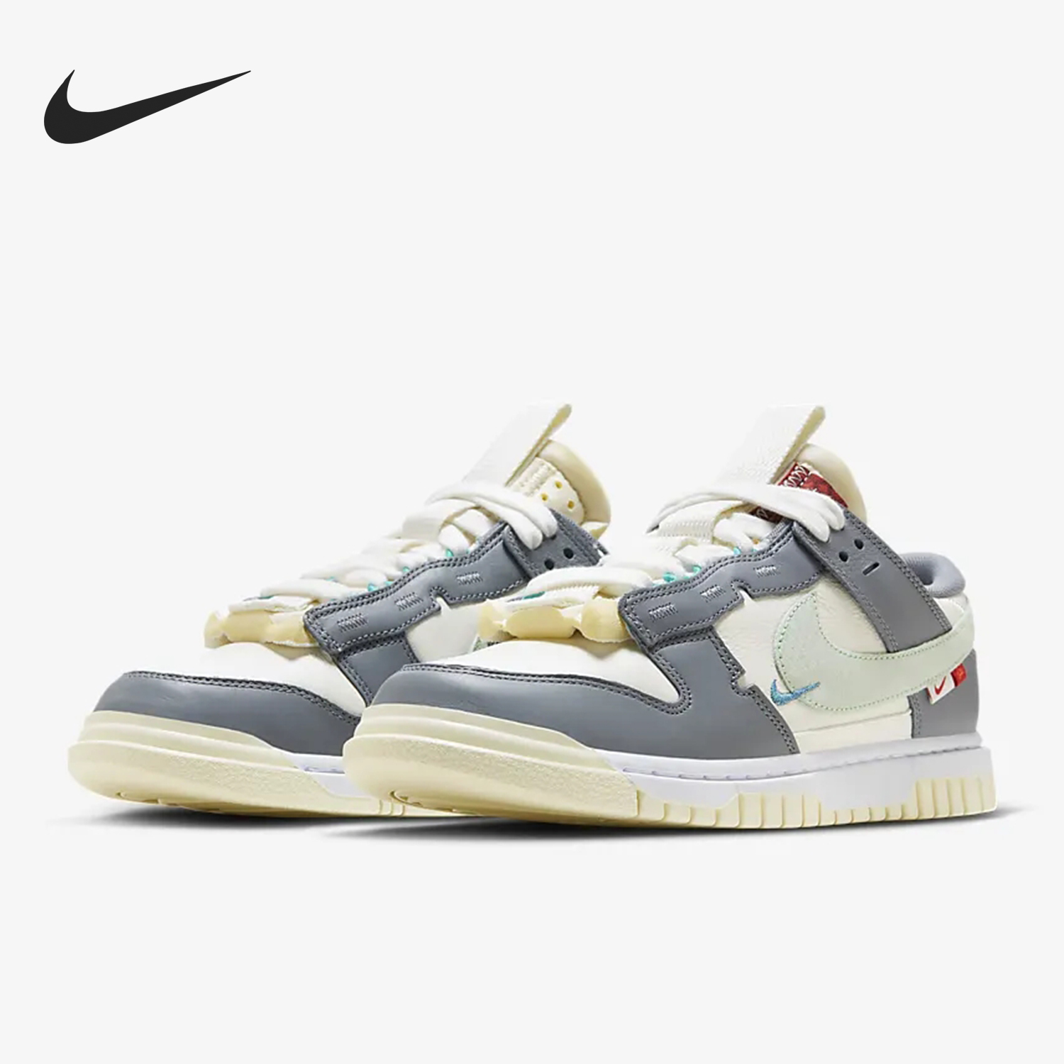 Nike/耐克正品Air Dunk Jumbo男子复古运动休闲板鞋FZ5053-131