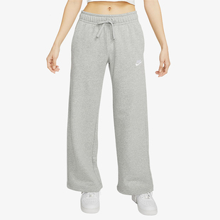 耐克正品 FB2728 春秋新款 中腰阔腿薄绒运动裤 063 女士经典 Nike