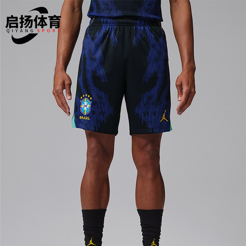 Nike/耐克正品JORDAN男士足球运动透气经典印花短裤IU1073-417