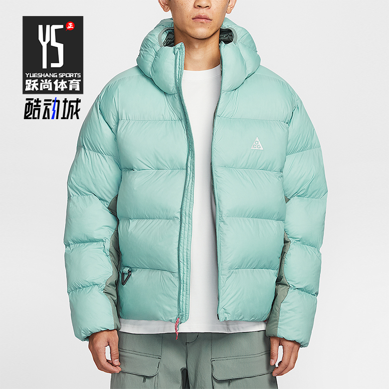 Nike/耐克正品Therma-FIT男士运动宽松保暖连帽棉服FV8911-017