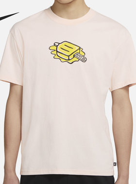 Nike/耐克正品当季新款SB男子印花休闲圆领短袖T恤DD1317-805