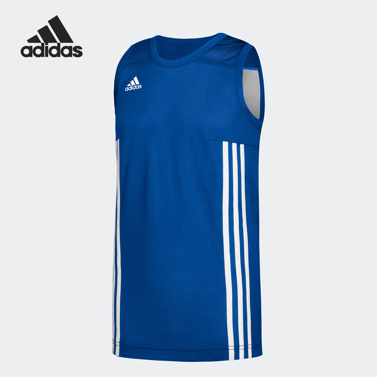 Adidas/阿迪达斯正品夏季儿童篮球运动双面穿无袖背心DY6620