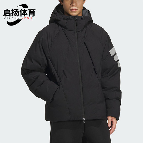 Adidas/阿迪达斯正品Future Style男士连帽宽松保暖羽绒服KC2584