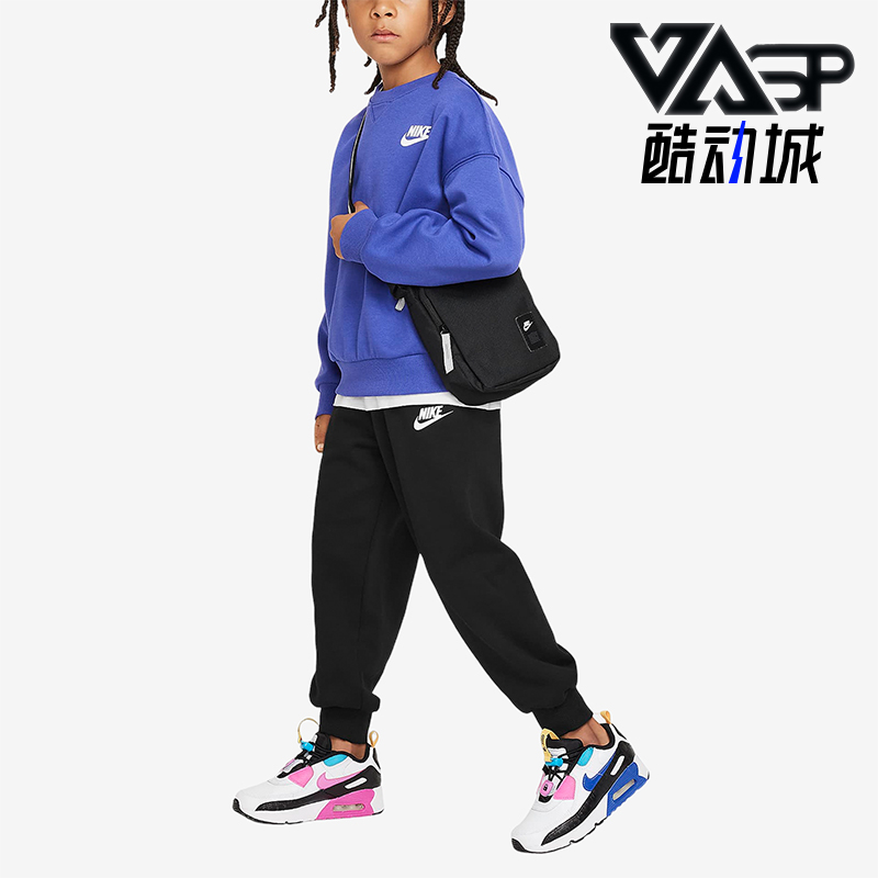 耐克正品小童加绒运动套装