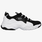 斯凯奇正品 男子复古熊猫鞋 老爹鞋 Skechers 绑带休闲运动鞋