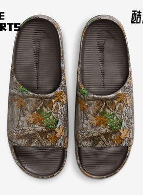Nike/耐克正品Calm RealTree男士休闲日常时尚耐磨拖鞋IB2885-200