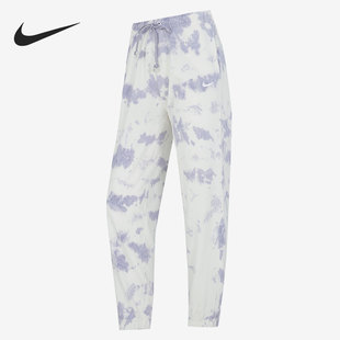 耐克正品 DM6715 秋季 女子运动宽松扎染休闲长裤 580 新款 Nike