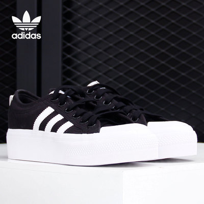 Adidas/阿迪达斯正品 三叶草 NIZZA PLATFORM W女子运动鞋 FV5321