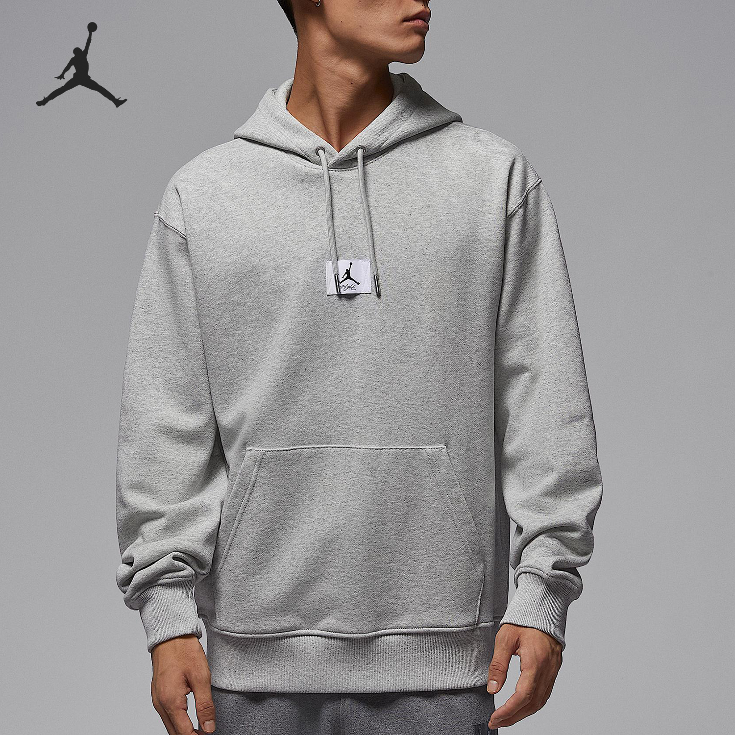 Nike/耐克正品JORDAN男士薄绒套头连帽休闲卫衣FV7248-050