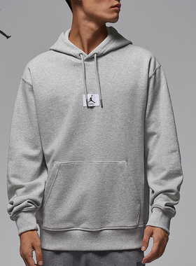 Nike/耐克正品JORDAN男士薄绒套头连帽休闲卫衣FV7248-050