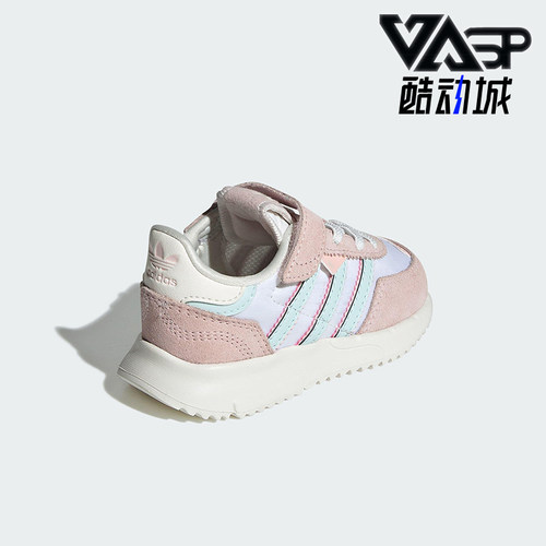 阿迪达斯婴童魔术贴学步鞋